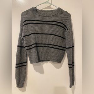 Long sleeve striped top